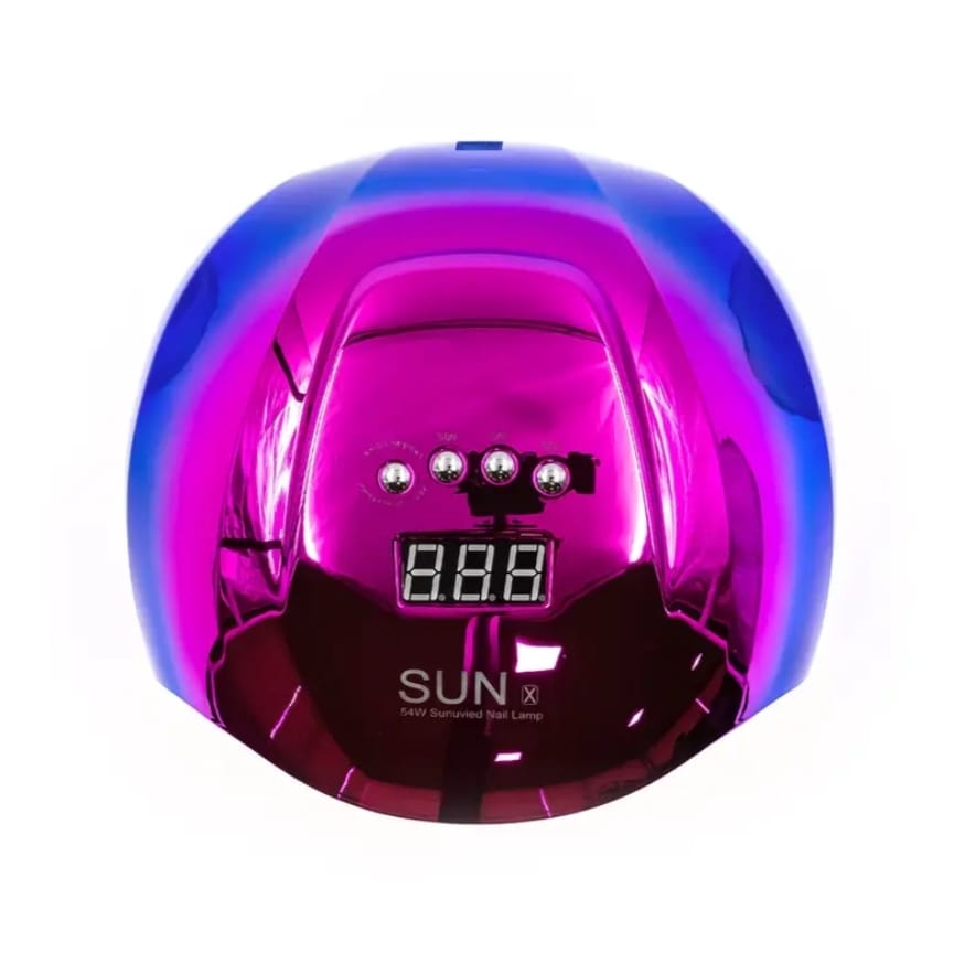 Lámpara de uñas profesional sun 54 watts uv led 